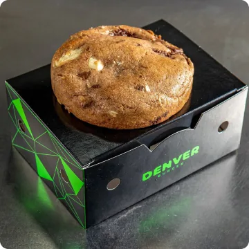 Cookie casera con chocolate de Denver Burger